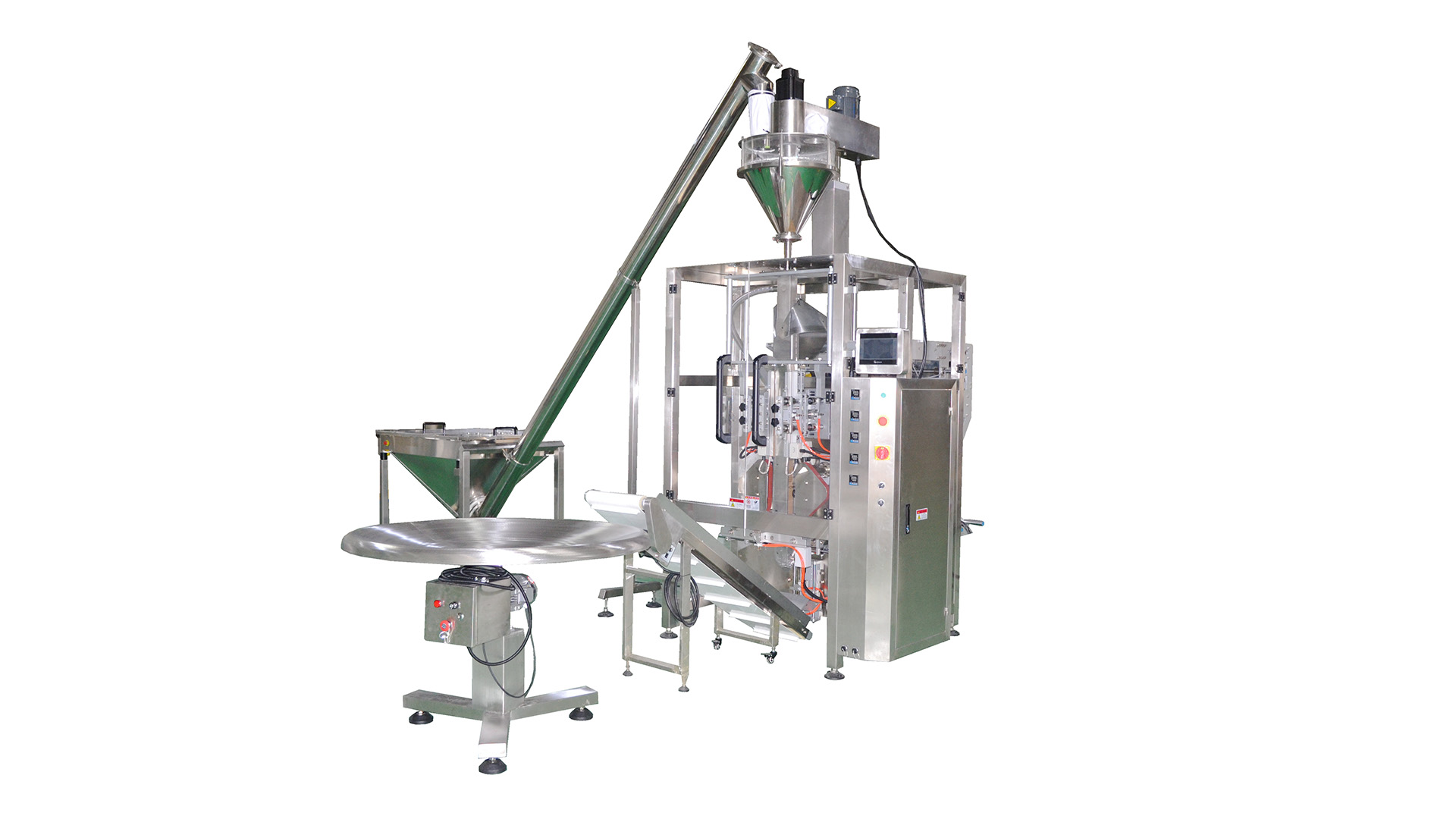 gusseted bag powder packaging machine